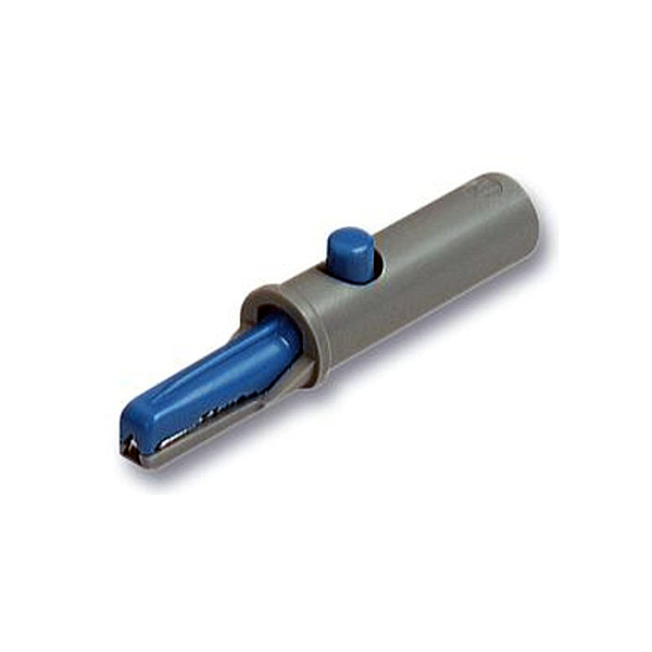 Pinza Cocodrilo Aislada AK-10 Azul Hirschmann