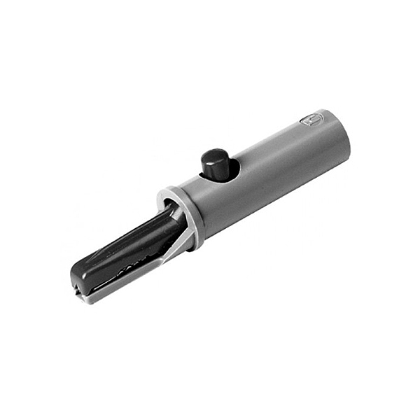 Pinza Cocodrilo Aislada AK-10 Negra Hirschmann