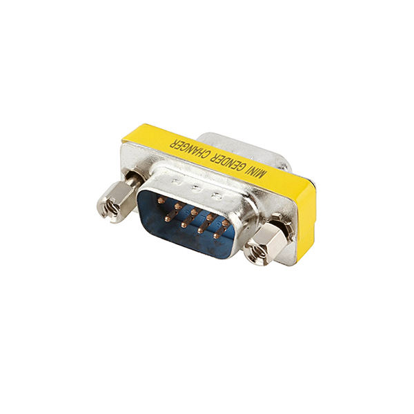 Adaptador DB9 Macho/DB9 Macho