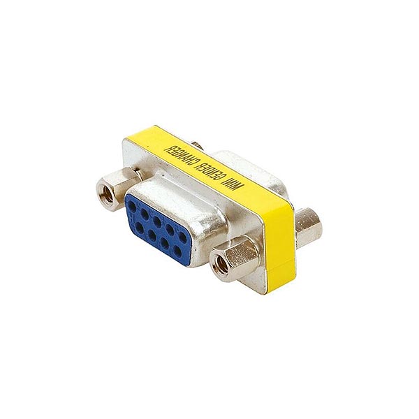 Adaptador DB9 Hembra/DB9 Hembra
