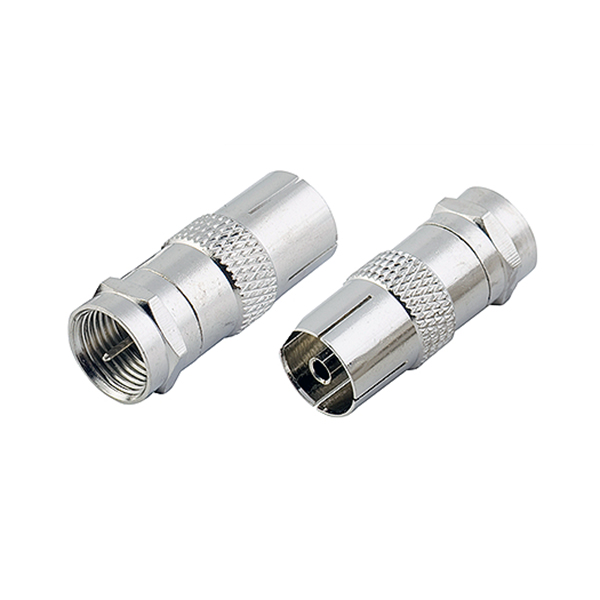 Adaptador F Macho/TV 9mm Hembra