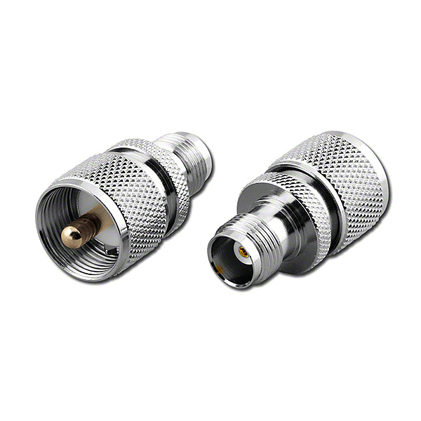 Adaptador UHF Macho/TNC Hembra