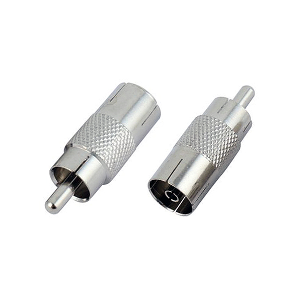 Adaptador RCA Macho/TV 9mm Hembra