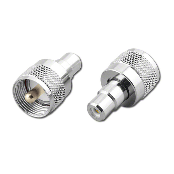 Adaptador UHF Macho/RCA Hembra