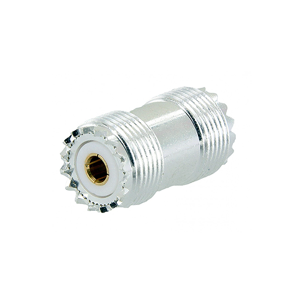 Adaptador UHF Hembra/UHF Hembra