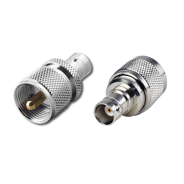Adaptador UHF Macho/BNC Hembra