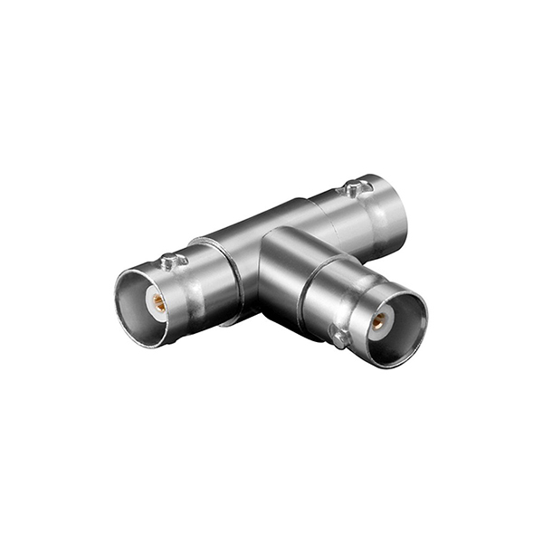 Adaptador BNC Hembra/2xBNC hembra