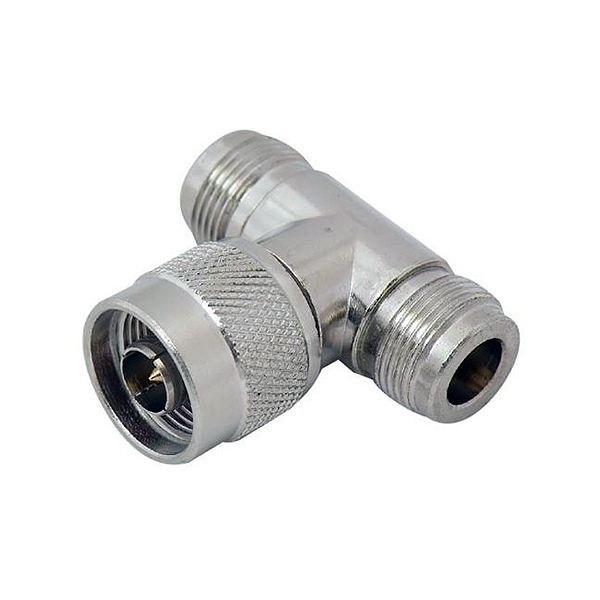 Adaptador N Macho/2xN Hembra
