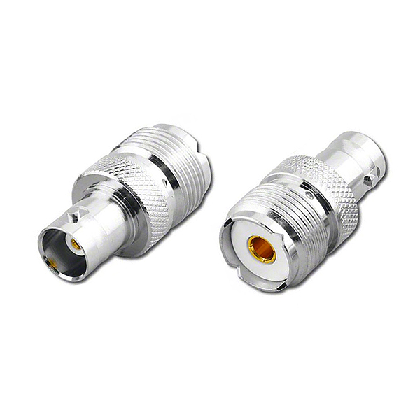 Adaptador BNC Hembra/UHF Hembra