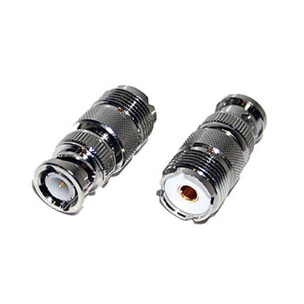 Adaptador BNC Macho/UHF Hembra
