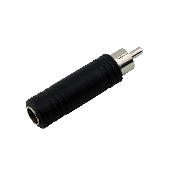 Adaptador RCA Macho/Jack6,3Mo Hembra