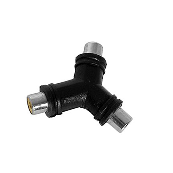 Adaptador RCA Hembra/2 x RCA Hembra