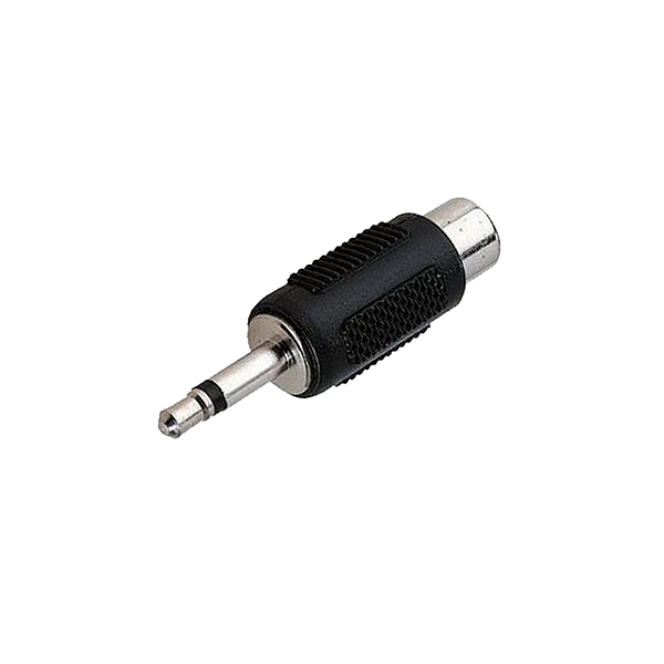 Adaptador Jack3,5Mo Macho/RCA Hembra
