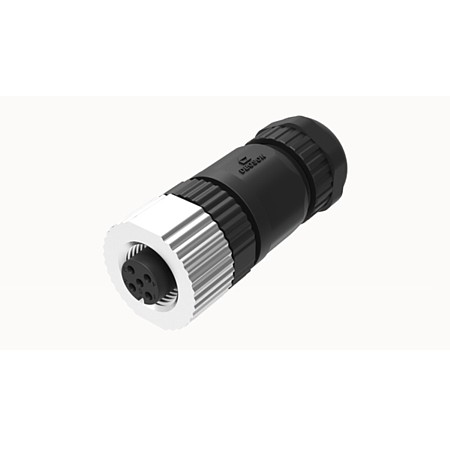 Conector Circular M12 5 Contactos Hembra