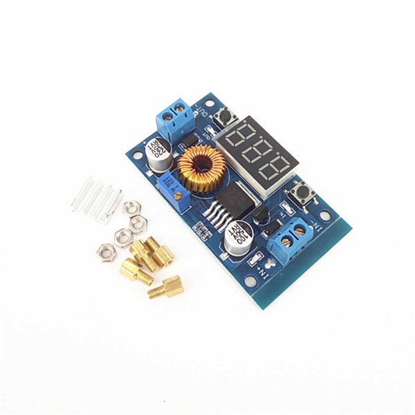 Modulo DC-DC Step Down 4-38V 5A + Voltímetro