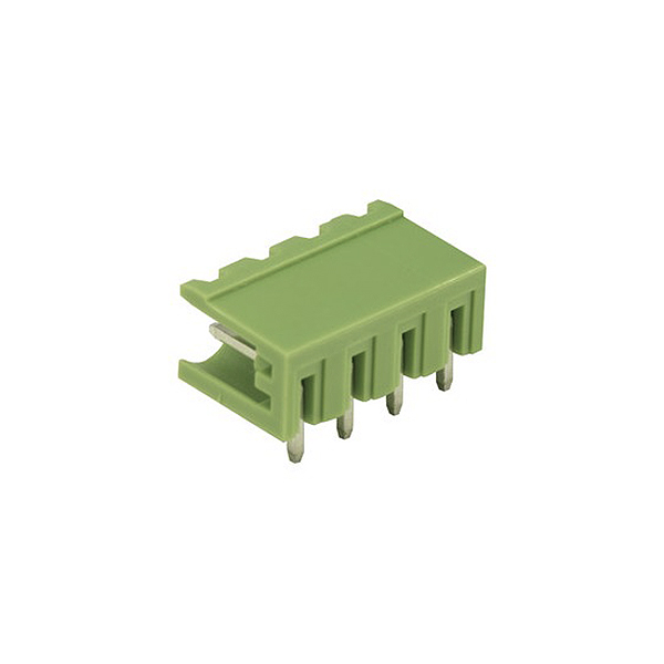 REGLETA MACHO PCB 4C P5,08mm ACODADA