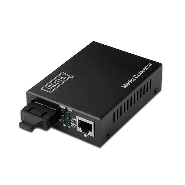 Conversor de medios RJ45 a Fibra optica SC MM DN-82020-1