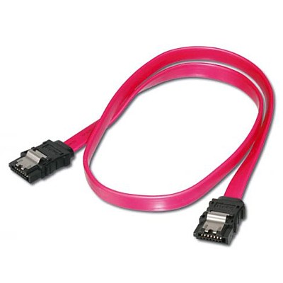 CABLE SATA III Macho/Macho 0.5m 6.0Gbit/s c/fleje metálico