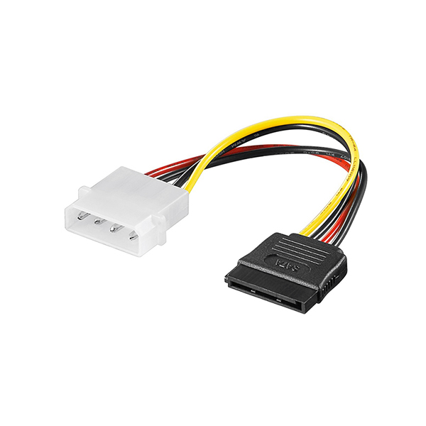 CABLE ALIMENTACION SATA Hembra - MOLEX 4C Macho