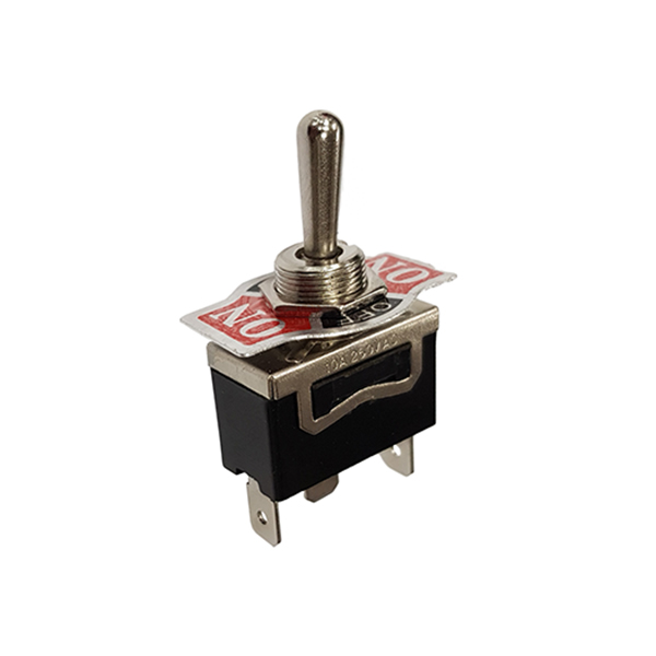 Conmutador 1C 3P On-Off-On M12Ø 10A/250V 