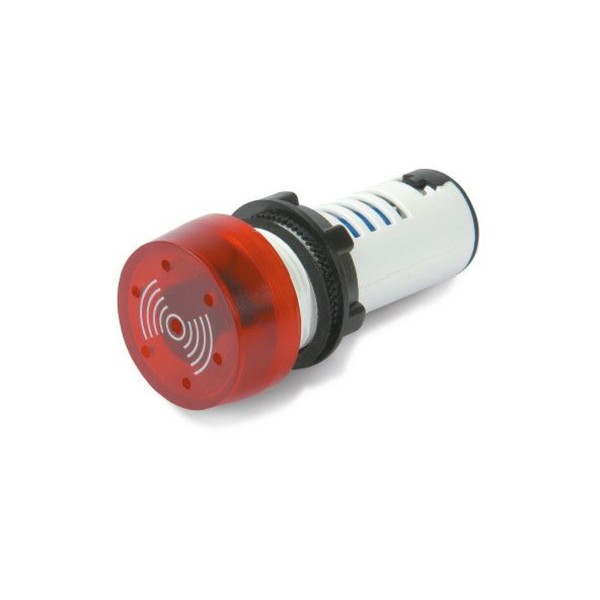 Zumbador + Piloto Intermitente 230Vac M22 Panel