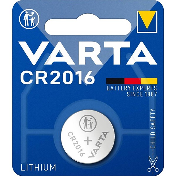 PILA LITIO CR2016 VARTA 3V