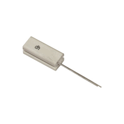 Resistencia Cerámica 150 Ohm 5W vertical 25x10x9mm