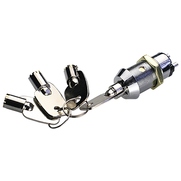 Interruptor Llave 2P Off-On 3A/250V 4-Llaves