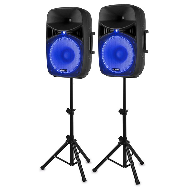 Vonyx VPS152A Set Plug & Play 1000W con tripodes