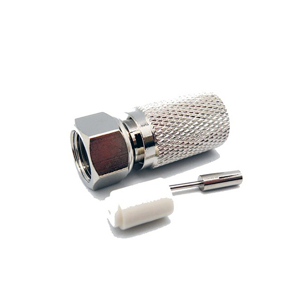 Conector F Macho Torsion RG213
