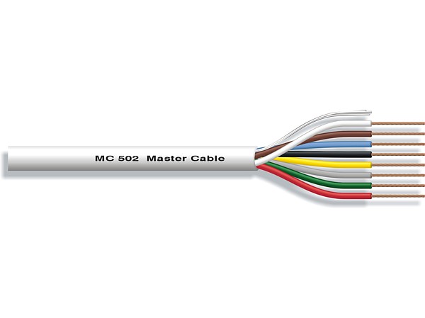 Manguera intercomunicación 4x0,22mm2 Blanca 