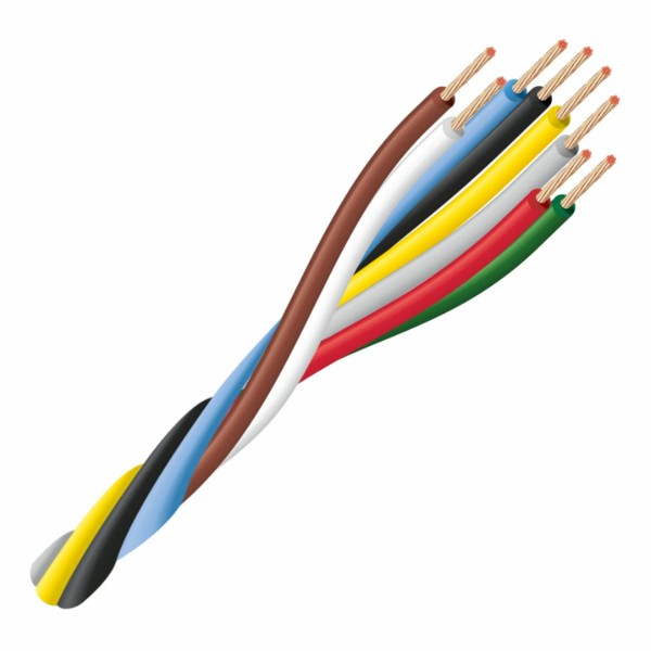 Cable trenzado 8x0,20mm2 Cu