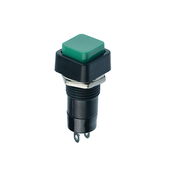 3837V Pulsador Off-(On) Verde M12Ø 