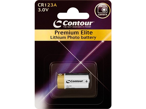PILA LITIO CR123A 3V  PANASONIC