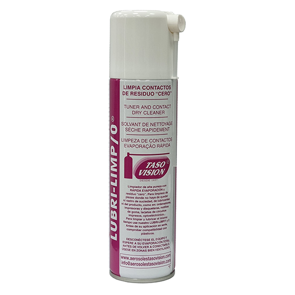 LUBRILIMP/0 250ml Limpia Contactos de Residuo Cero