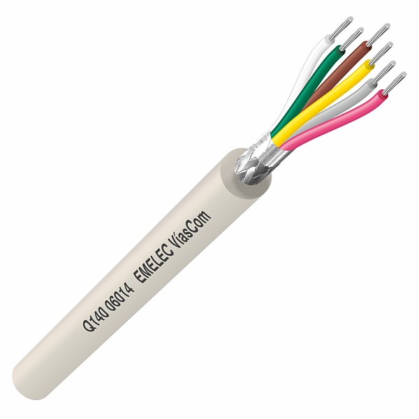 Cable LiYCY 6x0,14mm2