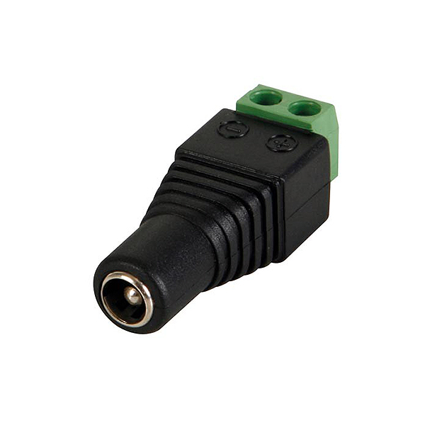 Conector Alimentacion Hembra 5,5X2,5 Borne Tornillo