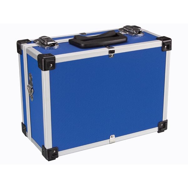 1821-BL MALETA DE HERRAMIENTAS DE ALUMINIO 320 x 230 x 155 mm - COLOR AZUL