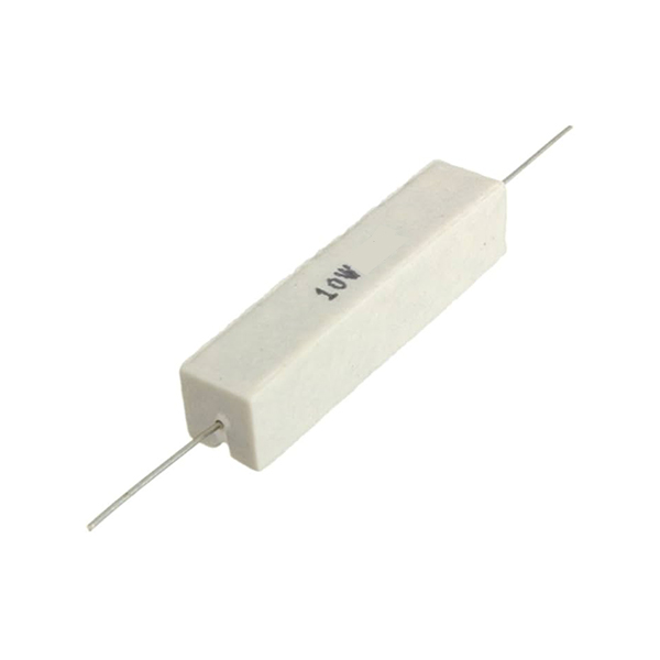 Resist. bobinada axial cementada 10W 130 Ohm 50x9x9mm