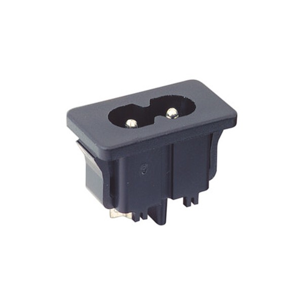 Base Toma Corriente IEC320-C8 Presión