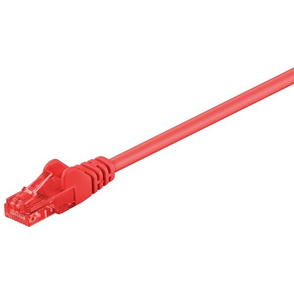 Latiguillo Cat6 UTP 2mts ROJO CCA