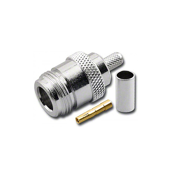 Conector N Hembra RG58 Crimpar