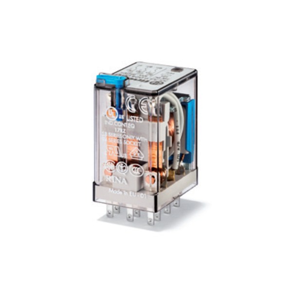 55.33.9.006 Rele Finder Serie 55 6Vdc 3CC 10A