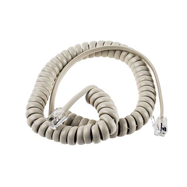 CABLE AURICULAR 4P/4C MARFIL 5MT