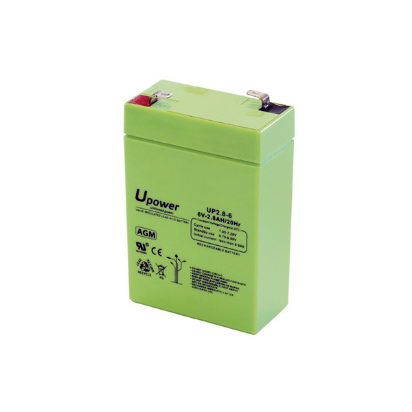 Bateria 6V 2,8Amp Plomo AGM