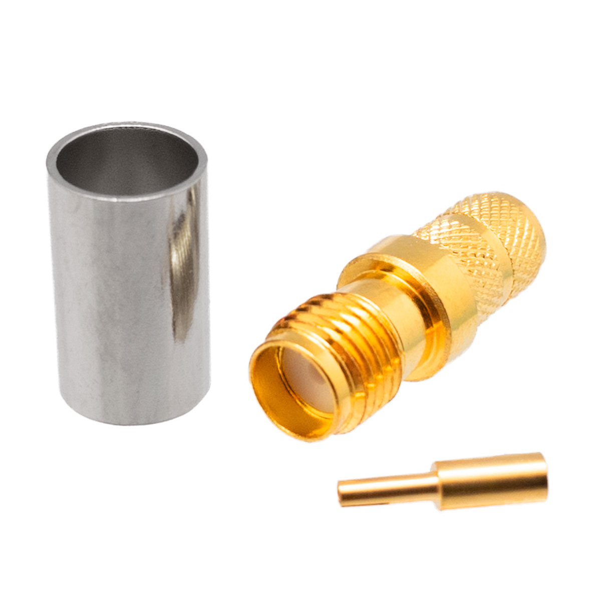 Conector SMA Hembra LMR240 Crimpar