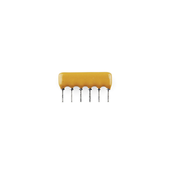 Resistencia Array p2,54 SIL 5+1 22K (hasta finalizar existencias)