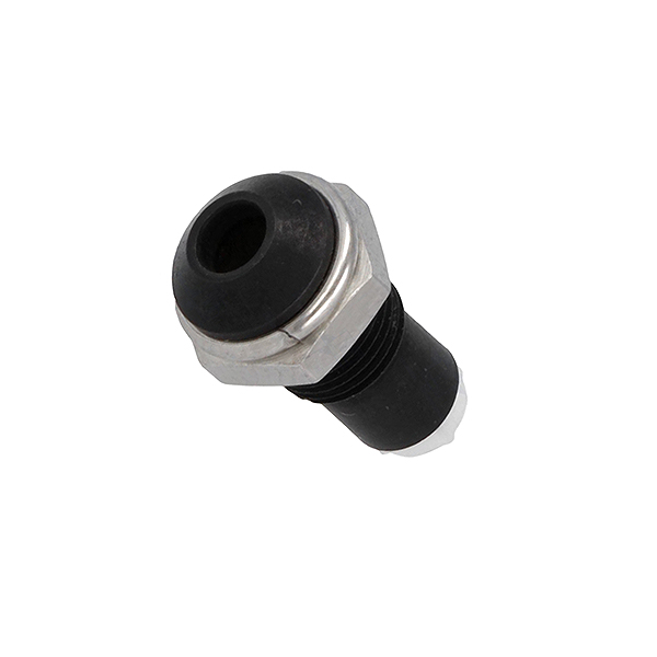 SOPORTE LED 5MM METALICO CONVEXO NEGRO