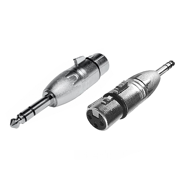 Adaptador Jack6,3St Macho/XLR3 Hembra