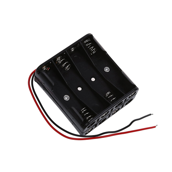 PORTAPILAS 8xR03 (AAA) POS.VERTICAL C/CABLE
